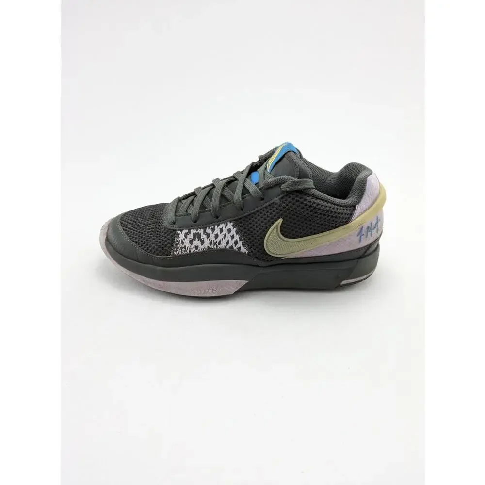 Mens Nike‎ Ja 1 Personal Touch Gray Purple Basketball Shoes FQ4796-001 Size 8